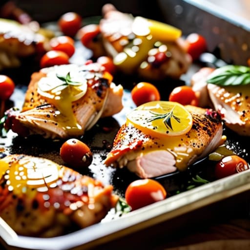 The Mediterranean Baseline chicken thigh recipe.