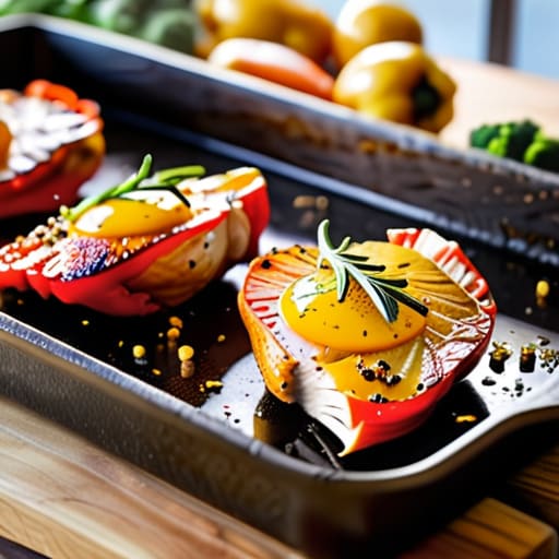 Chicken and vegetables: The Sheet Pan Roast.