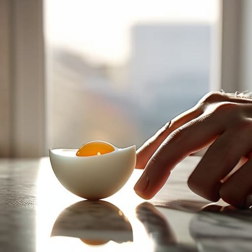 Hard-boiled eggs: High-Protein Handhelds.