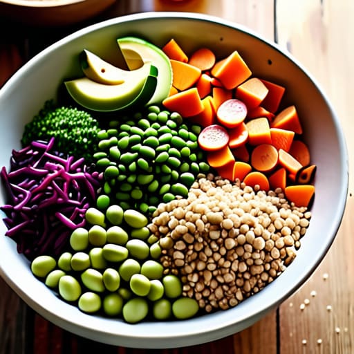 Healthy modular One-Pot Grain Bowls.