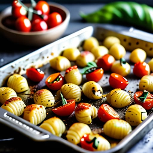 Sheet Pan Gnocchi and Roasted Veggies.