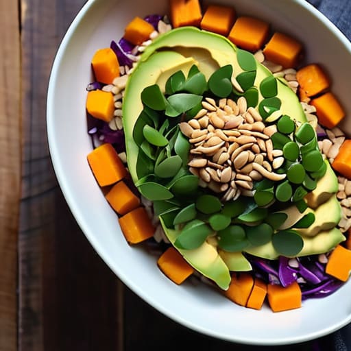 The "Dump and Simmer" Grain Bowl ingredients.