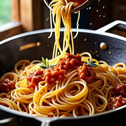 Cooking The Pantry-Staple Pasta for dinner.