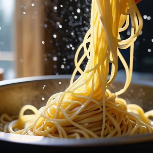 Stop Overthinking the Plate while cooking pasta.