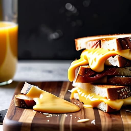 Sourdough The Adult Grilled Cheese sandwich.