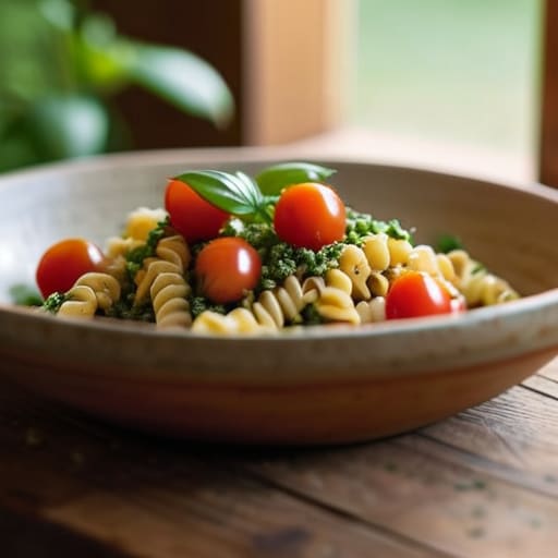The High-Protein Pantry Pasta meal.